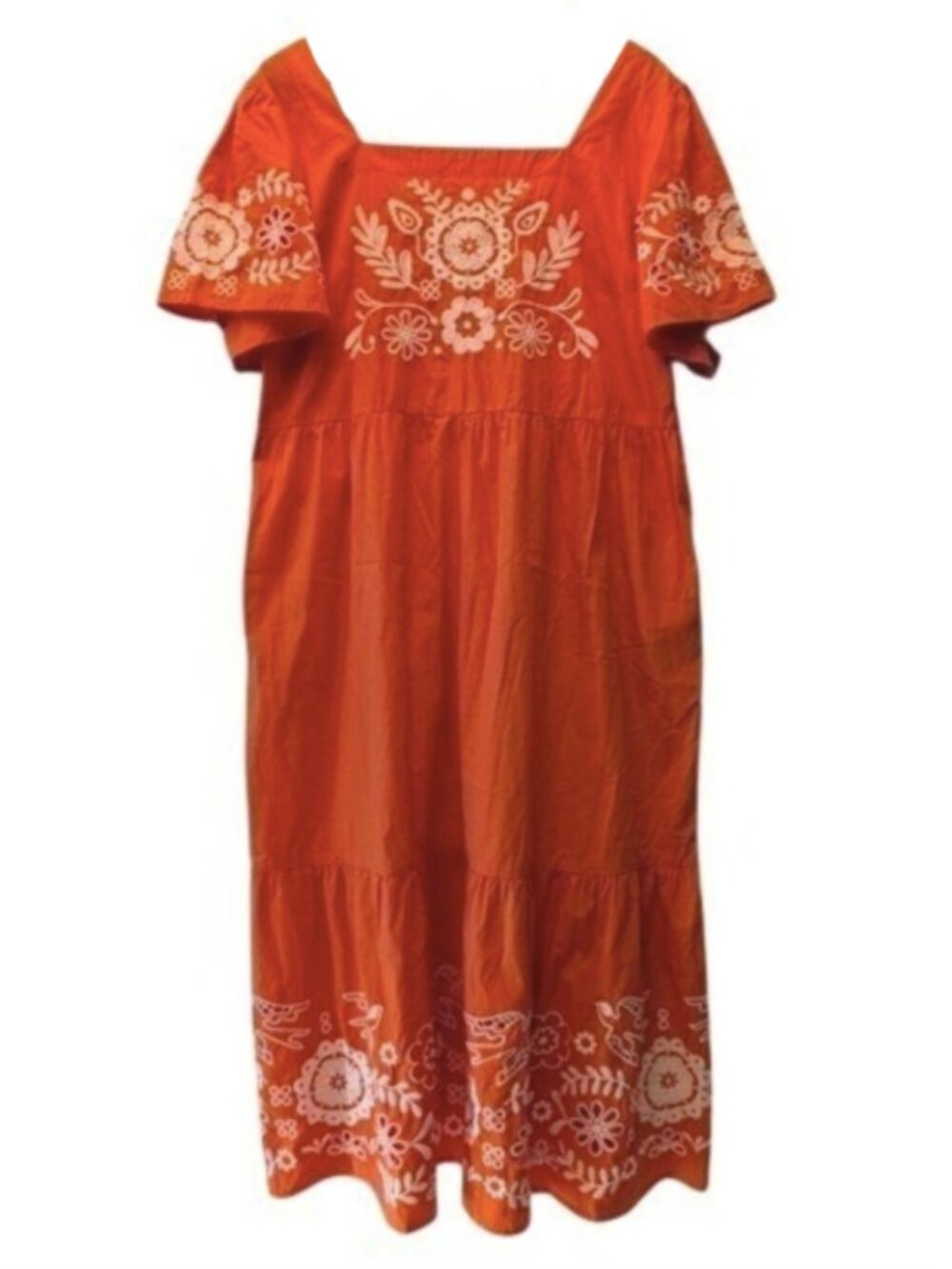 Gently Used Joanie Clothing Embroidered ALICE Summer Dress! Size US 22!